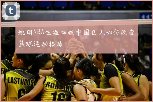姚明NBA生涯回顾中国巨人如何改变篮球运动格局